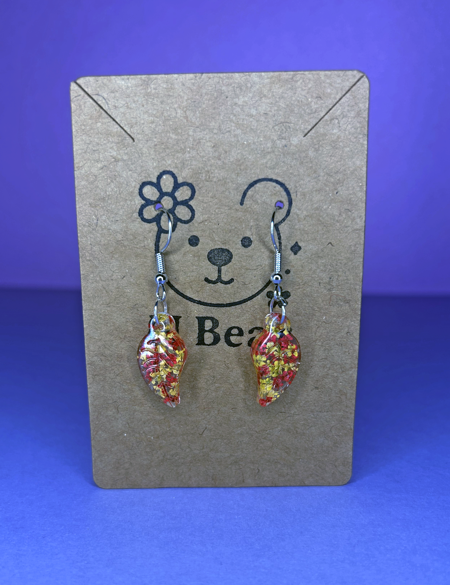Autumn Stoneleaf Earrings
