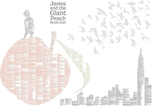 James and the Giant Peach Print