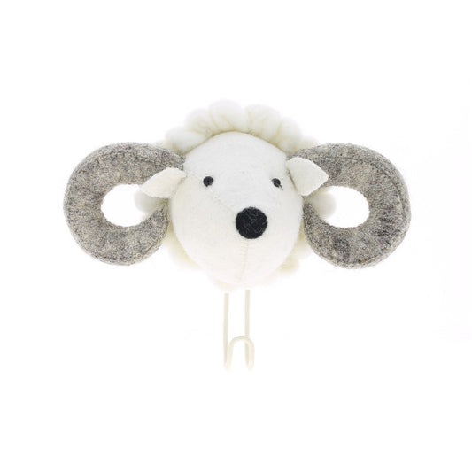 Ram Head Coat Hook