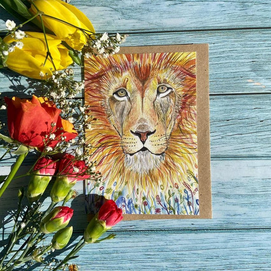Dandy Lion Card