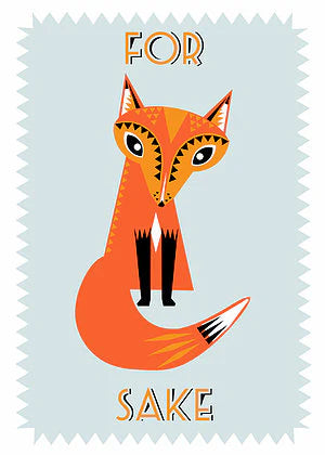 For Fox Sake Tea Towel