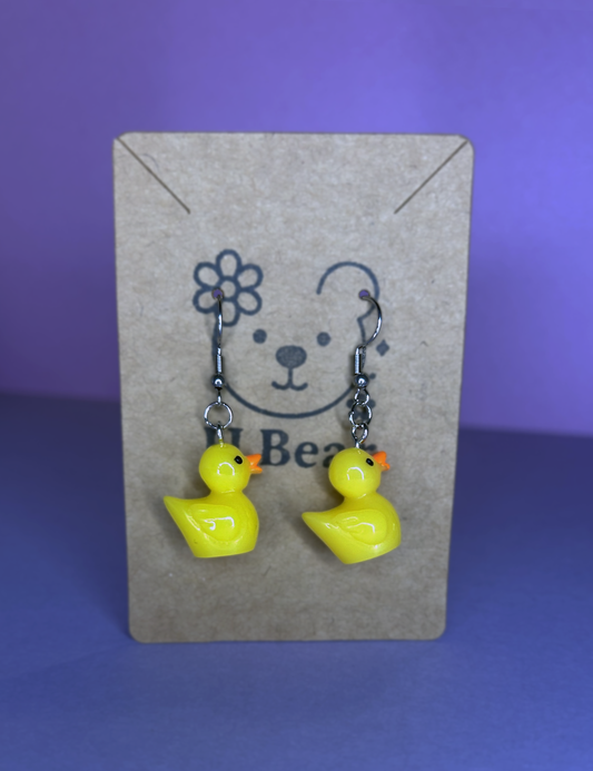 Rubber Ducky Earrings