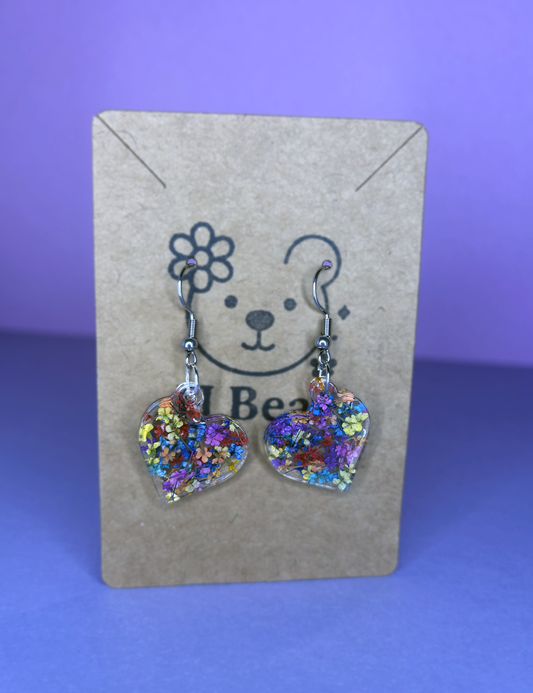 Rainbow Blooming Love Earrings