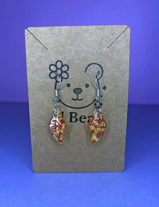 Autumn Stoneleaf Earrings